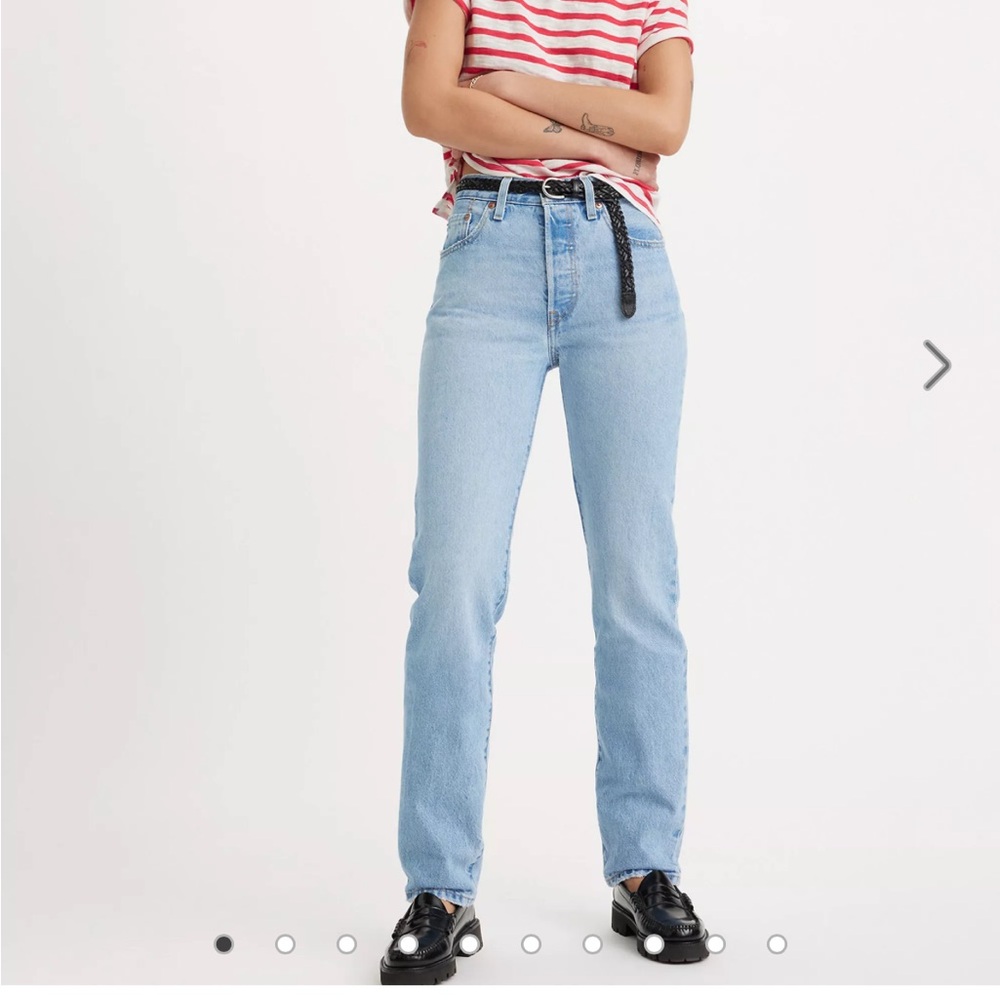 LEVI’S 501® ORIGINAL FIT WOMEN'S JEANS in Ojai Luxor Last - Light Wash